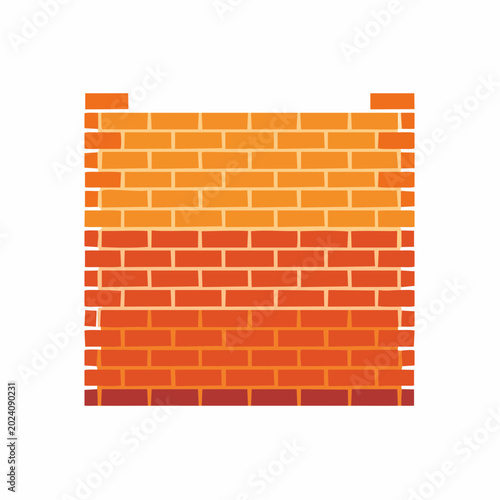Brick Wall Illustration