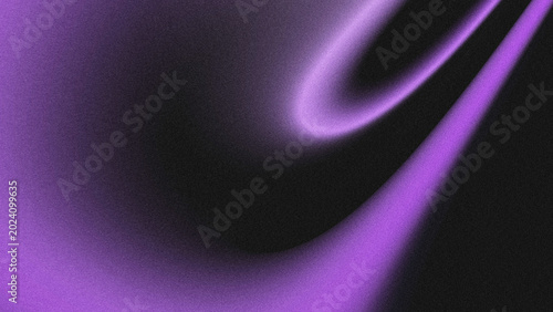 Canvastavla Abstract grainy purple and black gradient background with soft light trails, modern dark aesthetic, ideal for tech, edgy design, and digital projects