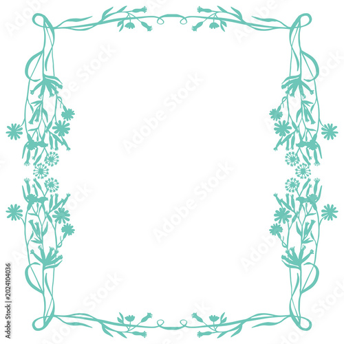 turquoise square pattern 024