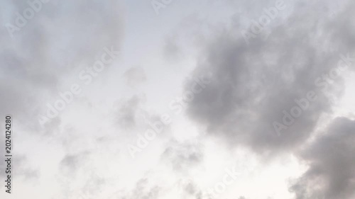 dramatic gray storm clouds in overcast sky background