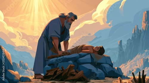 Genesis 22 Abraham Sacrificed His Only Son