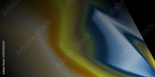 Multicolor Abstract Bending Background – Fluid Curved Waves with Vibrant Gradient Flow, Modern Dynamic 3D Style Colorful Artistic Motion Design