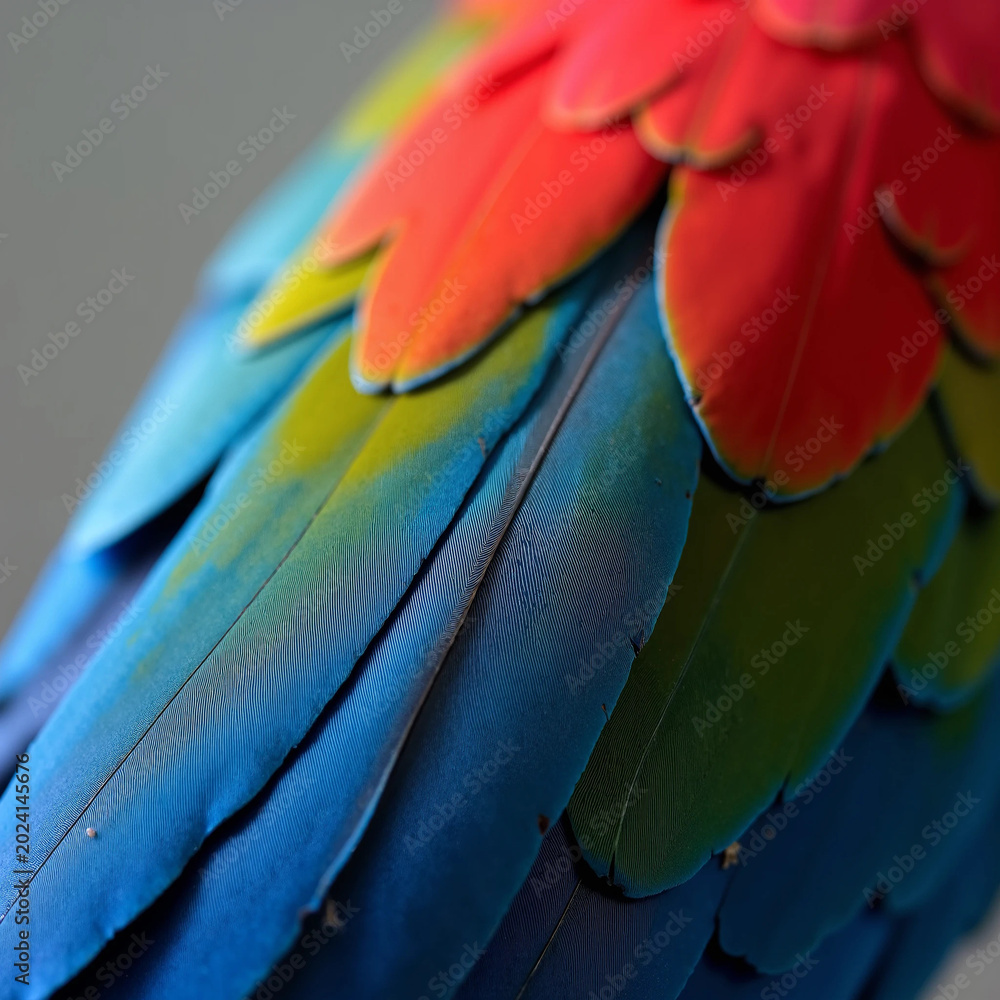 Obraz premium blue and yellow macaw
