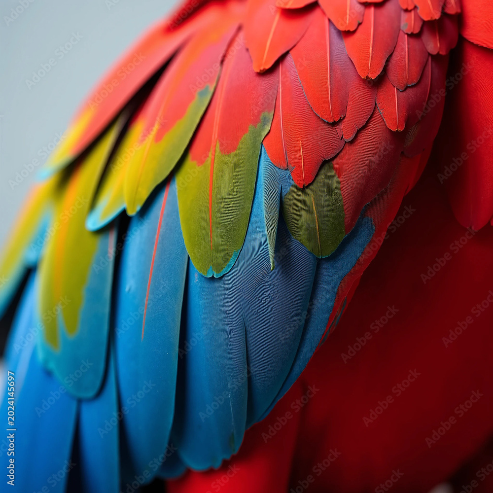 Obraz premium blue and yellow macaw