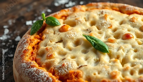 Tangy sourdough pizza dough, bubbly and rustic, yeast, salt