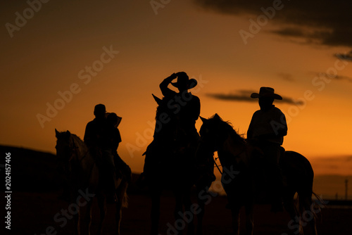 Canvas Print Vaqueros