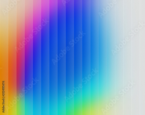 Bild auf Leinwand Abstract colorful vertical stripes of gradient hues creating a vibrant spectrum