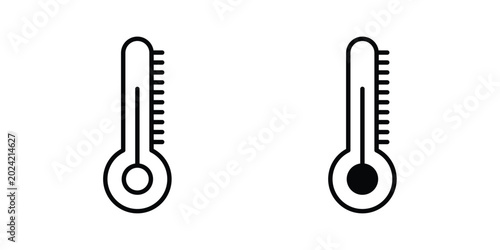 Vászonkép Temperature icon