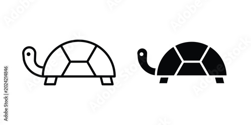 Obraz na plátně Tortoise icon