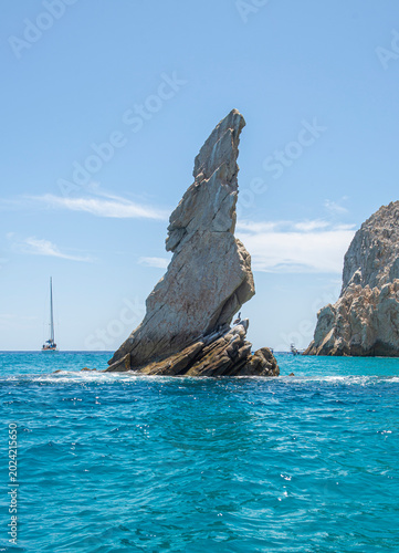 Cabo San Lucas Baja Califronia Sur, MEXICO, lugar turistico famoso en el sur de la peninsula, FINISTERRA y el dedo de neptuno. 