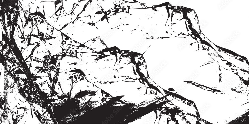 Obraz premium Abstract brushstroke texture on white background high quality