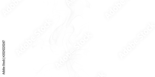 Fotografi Elegant white smoke swirls gracefully on black background artistic steam motion