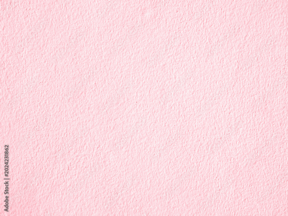 Fototapeta premium Pink cement background summer wallpaper banner, plaster stucco wall floor backdrop.