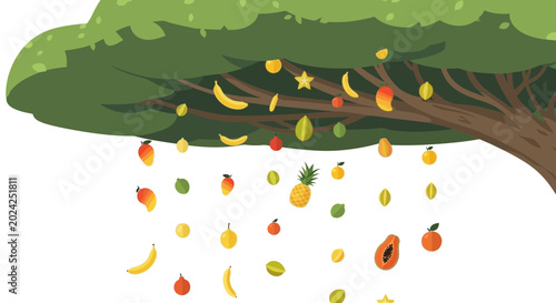 Photos Abundant Fruit Tree Falling Harvest
