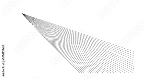 Photos Closeup of sharp metal pencil tip.