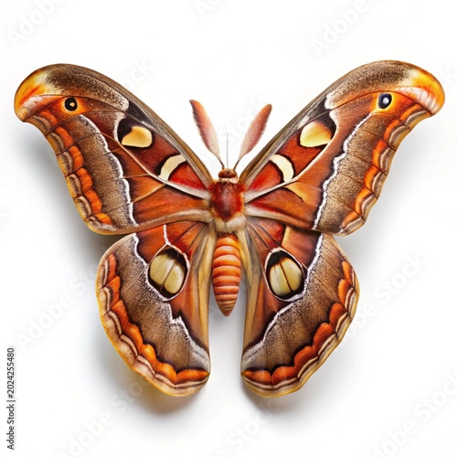 butterfly isolated on white