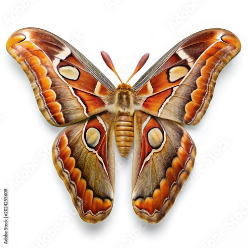 butterfly isolated on white
