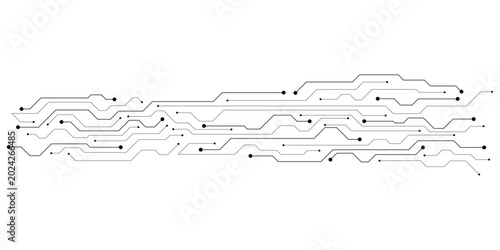 Abstract digital background with technology circuit board texture. Electronic motherboard illustration. Communication and engineering concept. Vector illustration