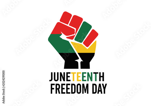 Juneteenth Freedom Day Fist Symbol