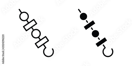 Photos Kebab icon illustration simple design elements