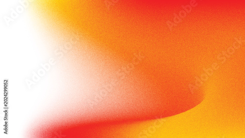 Fotografie Orange Gradient Wallpaper, Abstract Orange Grainy Gradient Background