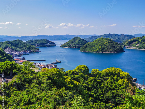 Slika na platnu 【広島県】呉市・御手洗の歴史的町並み