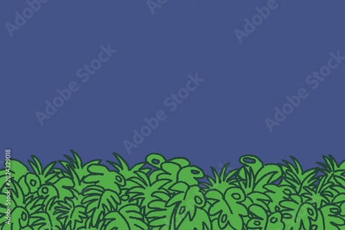 vintage leaves border background
