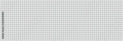 Foto White background covered with dense black grid lines creating precise measuremen