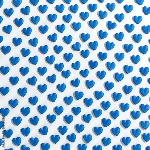
White background images and wallpapers/background pictures filled with blue hearts.