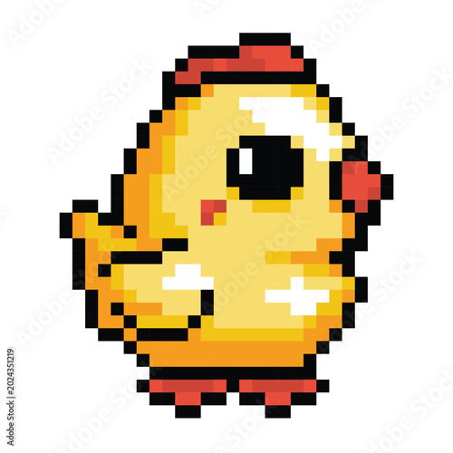 Fluffy Yellow Chick