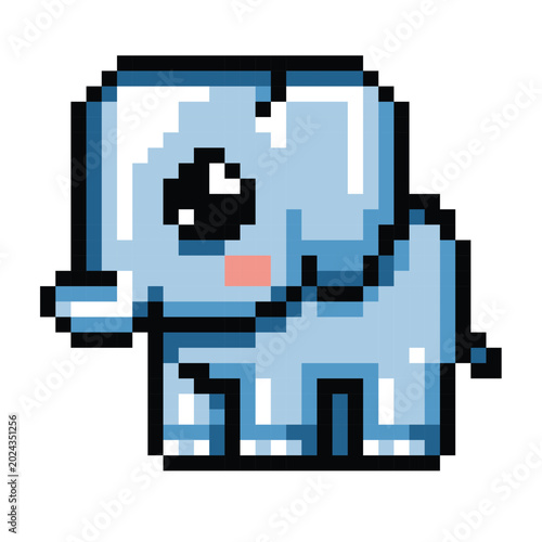 Tiny Blue Elephant