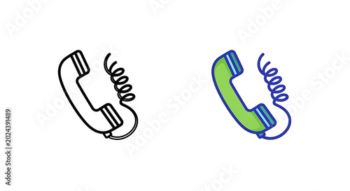 Of a green and blue checkmark with a green checkmark inside tick symbol