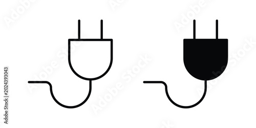 Φωτογραφία Electrical plug icon