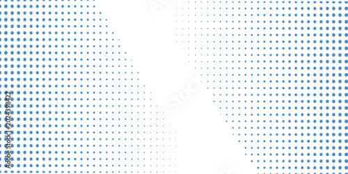 Rasterized halftone texture for design and text