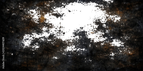 Foto An old rusty metal surface with a dirty grunge texture and brown pattern makes a