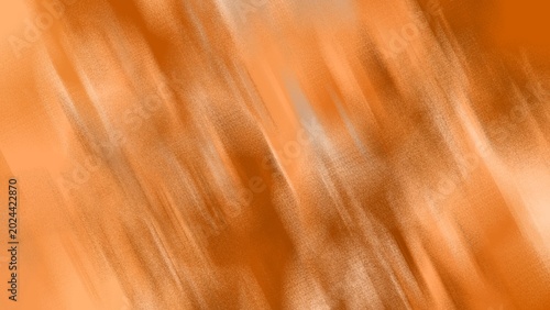 Vibrant abstract orange texture background with dynamic brush strokes pattern 