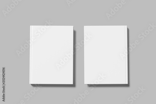 Foto Hard Cover book Blank Mockup