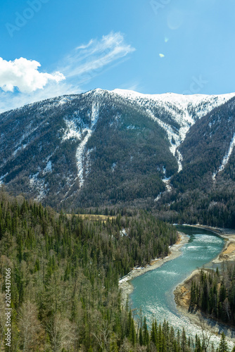 Moon bay Kanas Xinjiang China