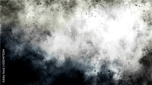 Fotografía Abstract grunge textured background with dark and light contrasts evoking a stormy or smoky atmosphere