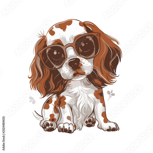 animals cartoon character illustration cute set