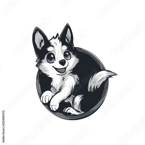 animals cartoon character illustration cute set