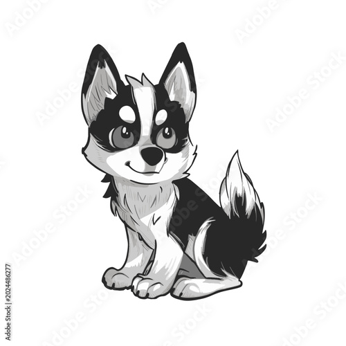 animals cartoon character illustration cute set