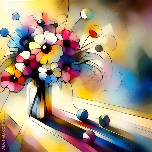 flowers in vase