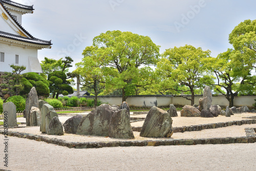 岸和田城の八陣の庭