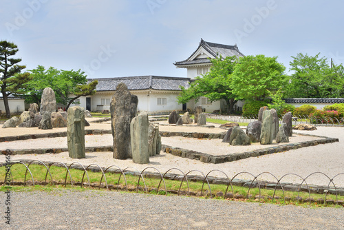 岸和田城の八陣の庭
