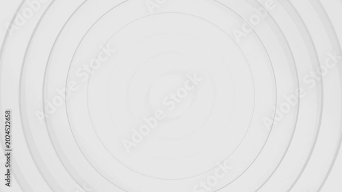 3D Abstract White Wave Smooth Seamless Loop Background
