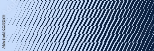 Obraz na płótnie Abstract background with gradient blue diagonal lines for modern design
