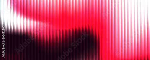 Bild auf Leinwand Abstract dark background displays glowing vibrant red vertical lines interrupted by smooth, undulating light patterns suggesting intense energy or digital motion perfect for modern graphic overlays
