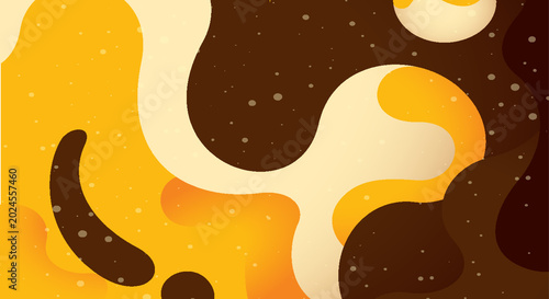 Tableau sur toile A captivating, abstract blend of flowing forms and organic shapes, creating a dynamic and visually stimulating background design