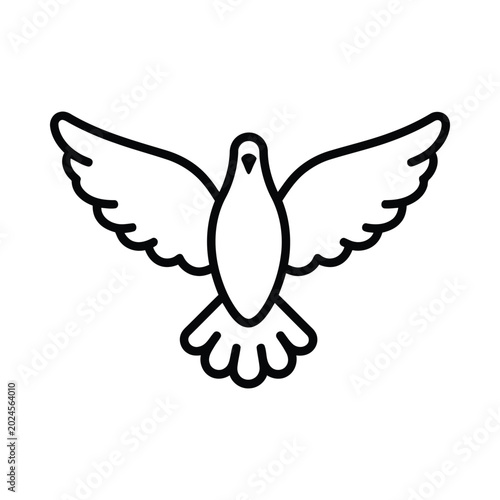 A flying bird soars through the air with outstretched wings and tail feathers.